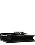 Calfskin Super Mini Dionysus Shoulder Bag Black