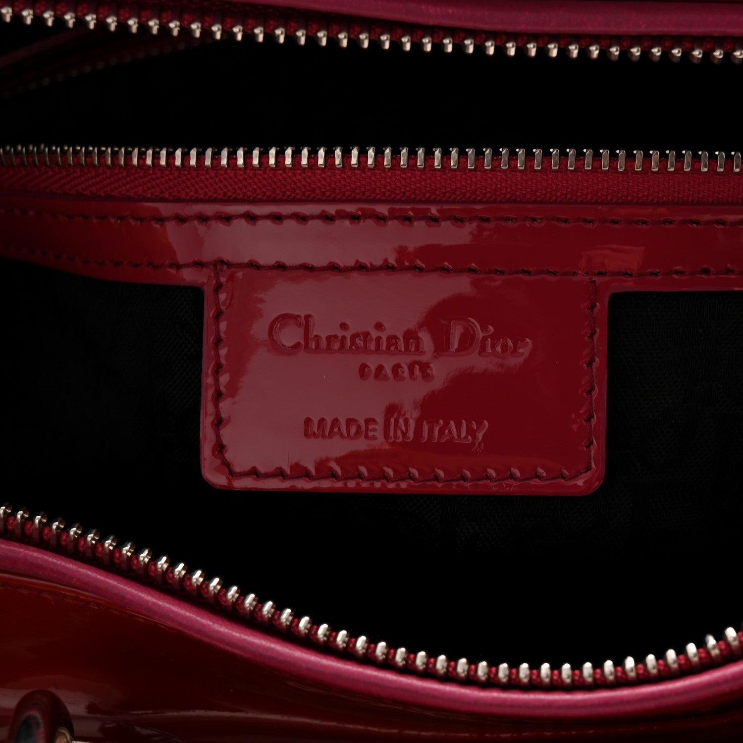 Patent Cannage Large Lady D1OR Fuchsia