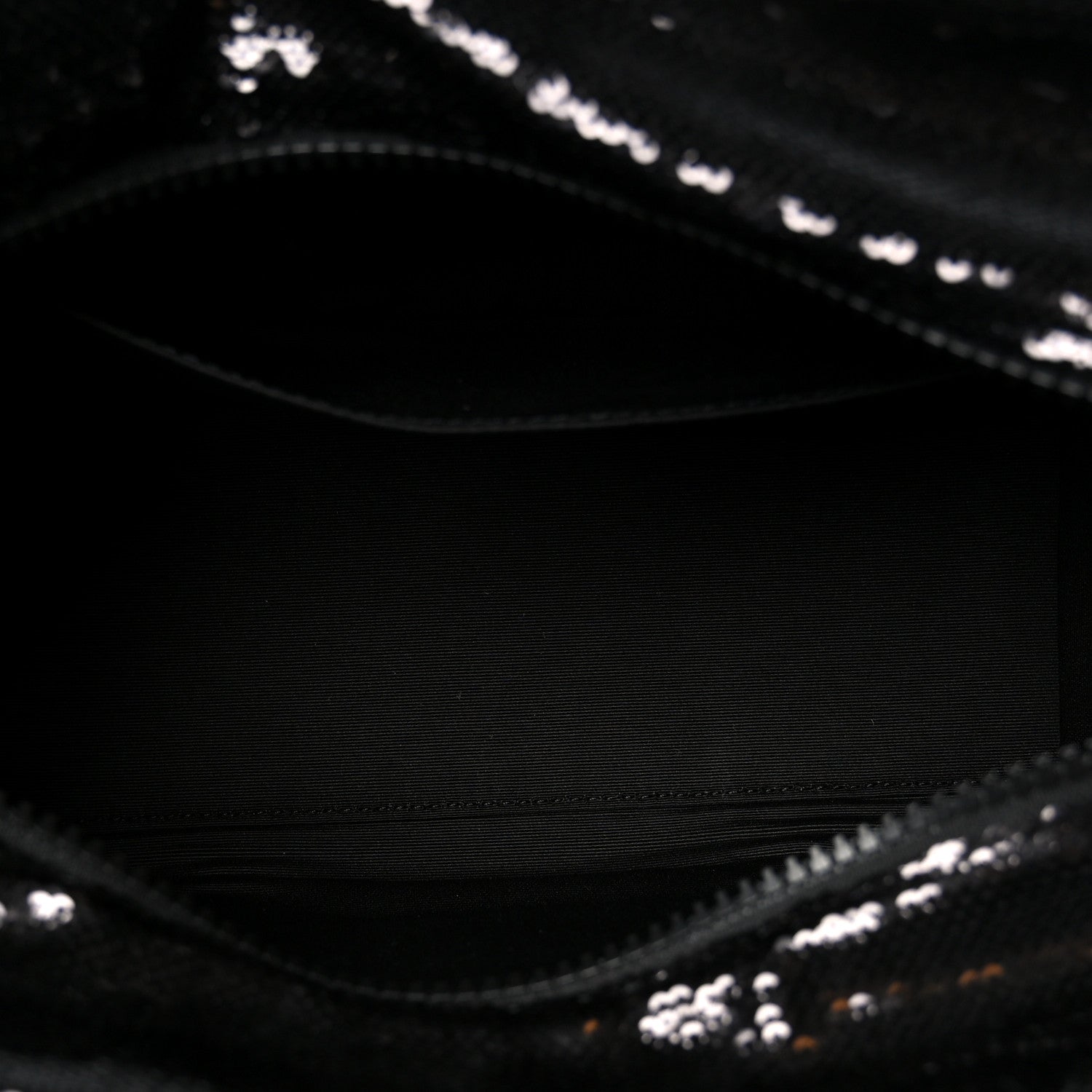 Sequin Small The Tote Bag Black