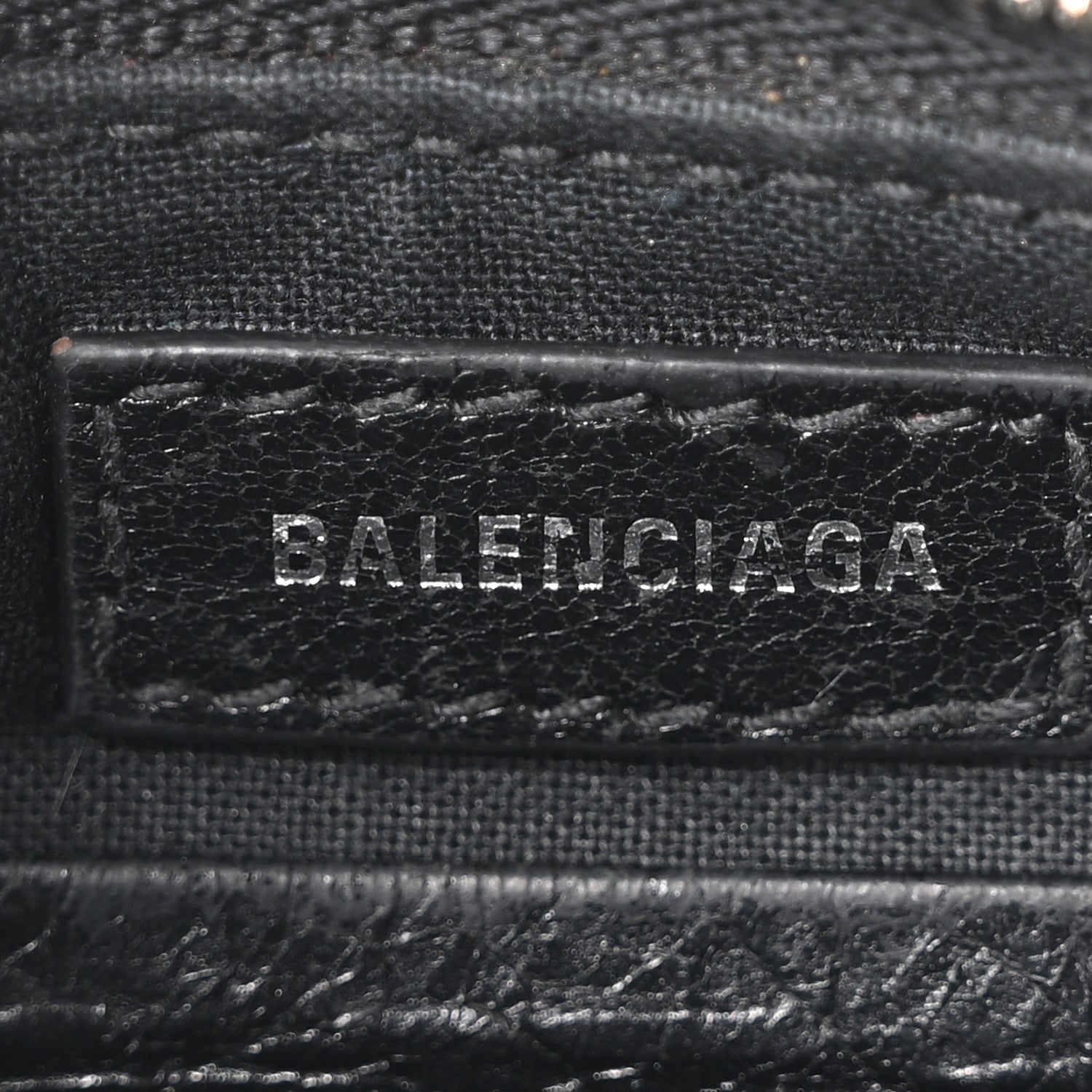 Agneau Arena Le Cagole Mini Purse With Chain Black