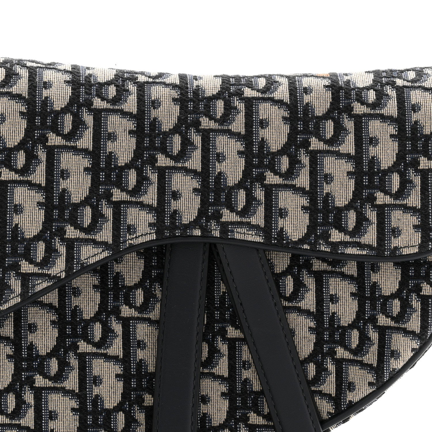 Oblique Saddle Bag Blue