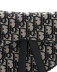 Oblique Saddle Bag Blue