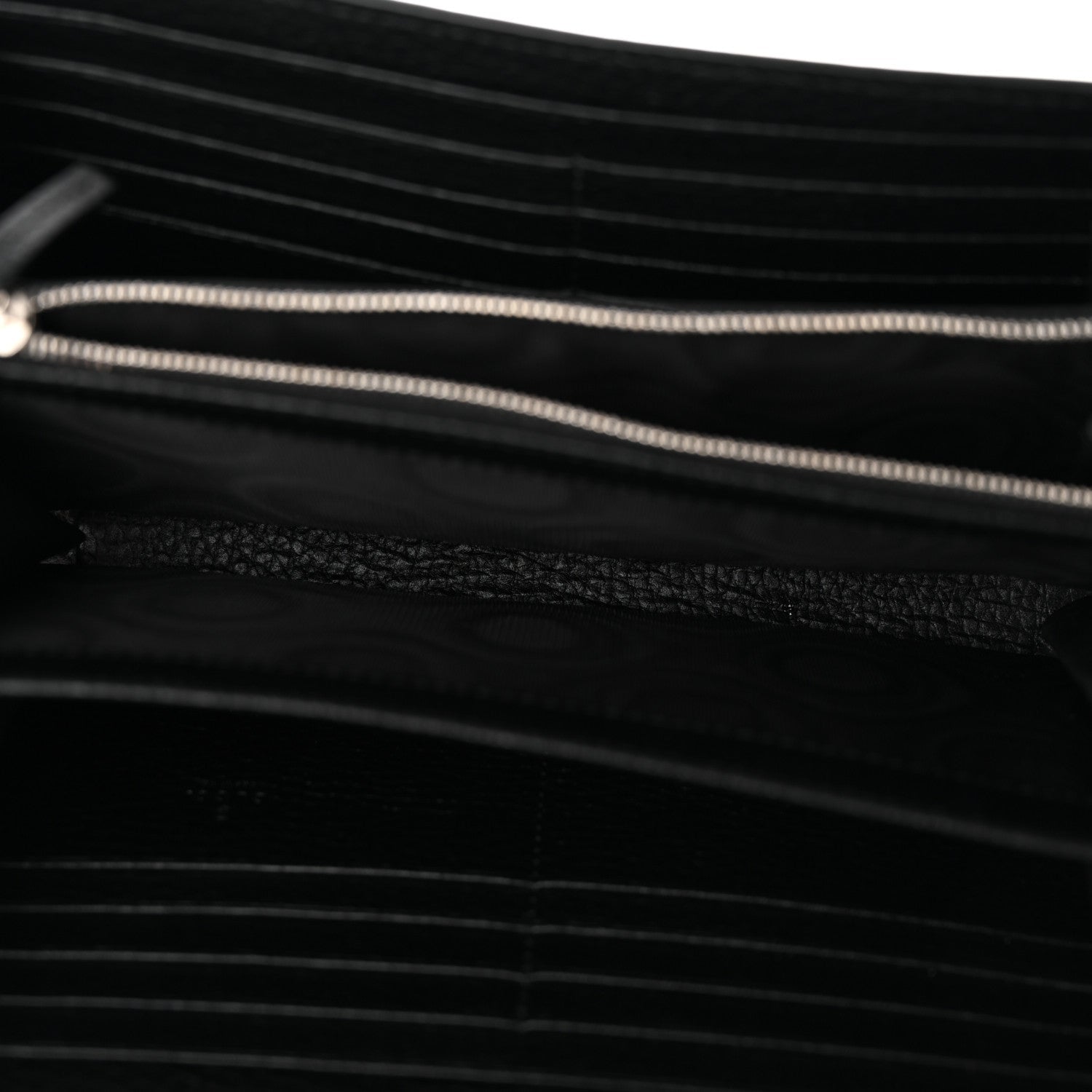 Calfskin Mini Dionysus Chain Wallet Black
