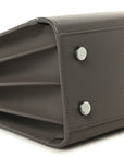 Grained Calfskin Baby Sac De Jour Taupe