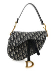 Oblique Saddle Bag Blue