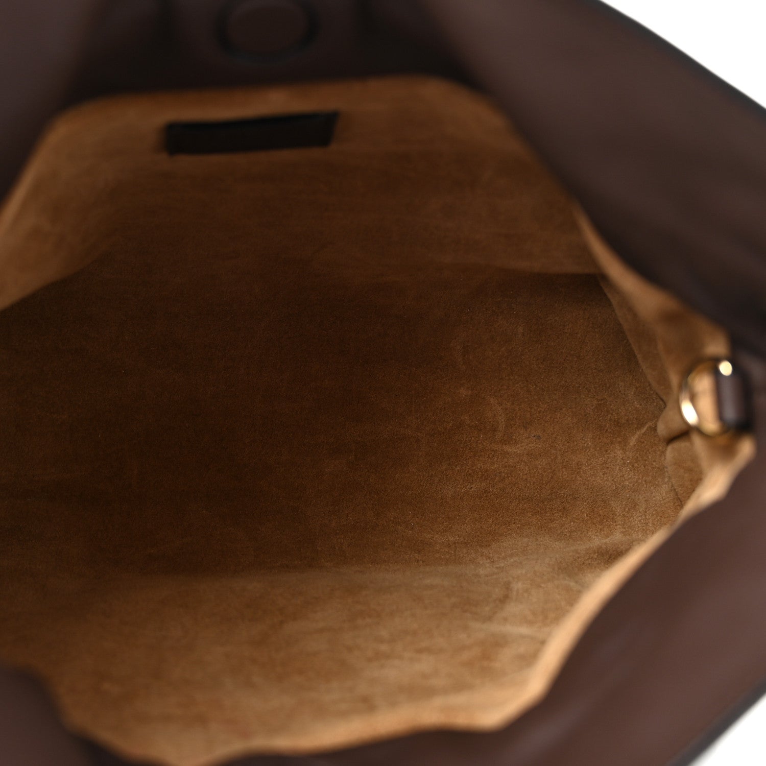 Calfskin Mini Flamenco Knot Bag Chocolate