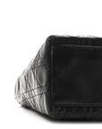 Lambskin Cannage Medium Lady D1OR Black