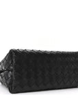 Nappa Intrecciato Small Andiamo Shoulder Bag Black