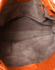 Nappa Intrecciato Bella Tote Orange