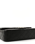 Lambskin Quilted Medium Westminster Pearl Flap Black