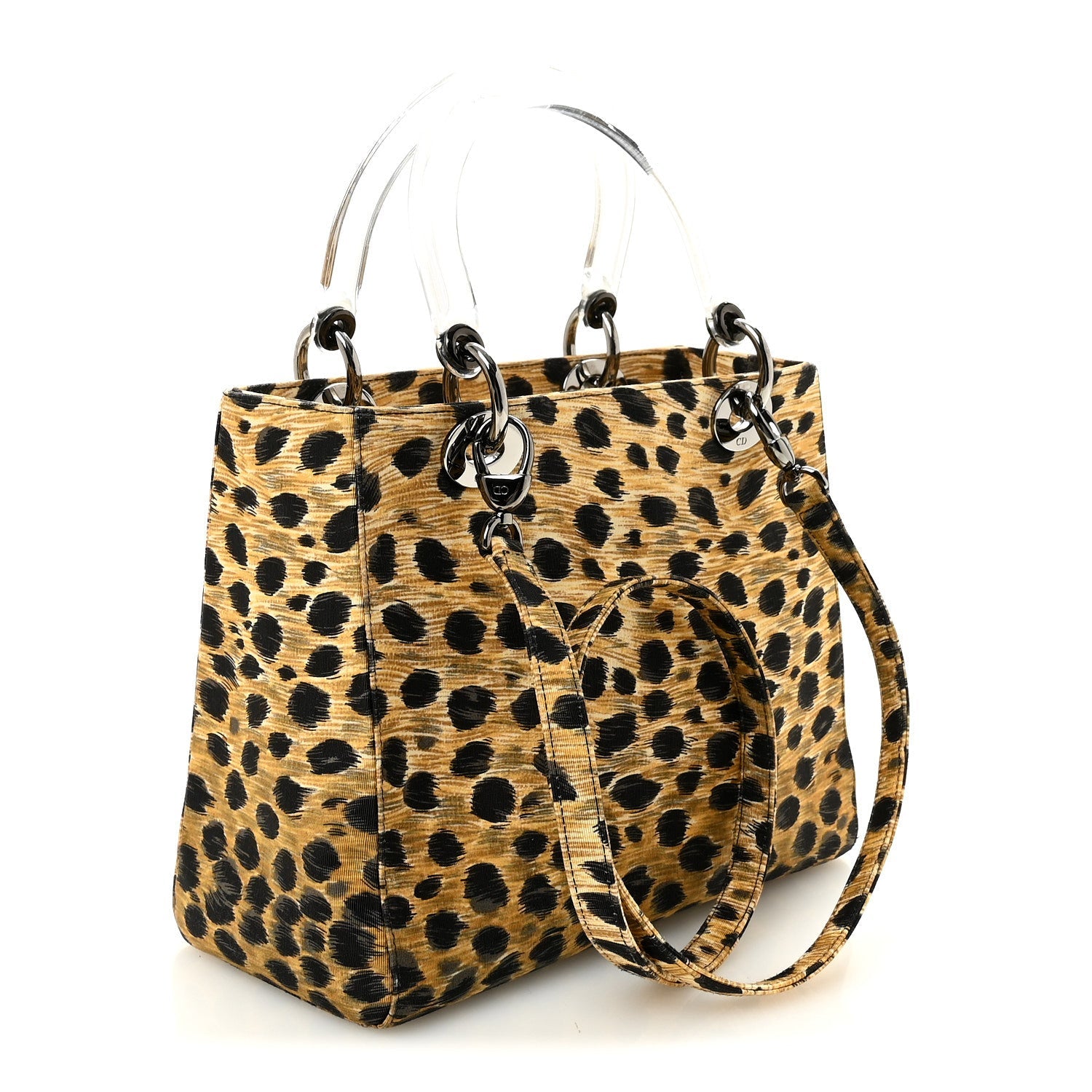 Canvas Leopard Print Medium Lady D1OR