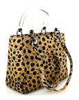 Canvas Leopard Print Medium Lady D1OR