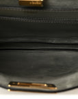 Vitello Small Soft Peekaboo Satchel Matche Latte