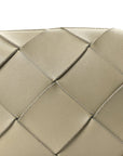 Lambskin Maxi Intrecciato Small Cassette Camera Bag Travertine