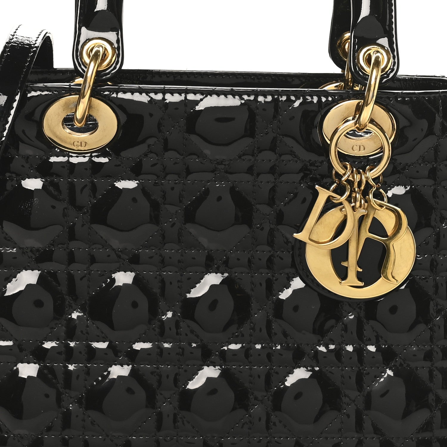 Patent Cannage Medium Lady D1OR Black