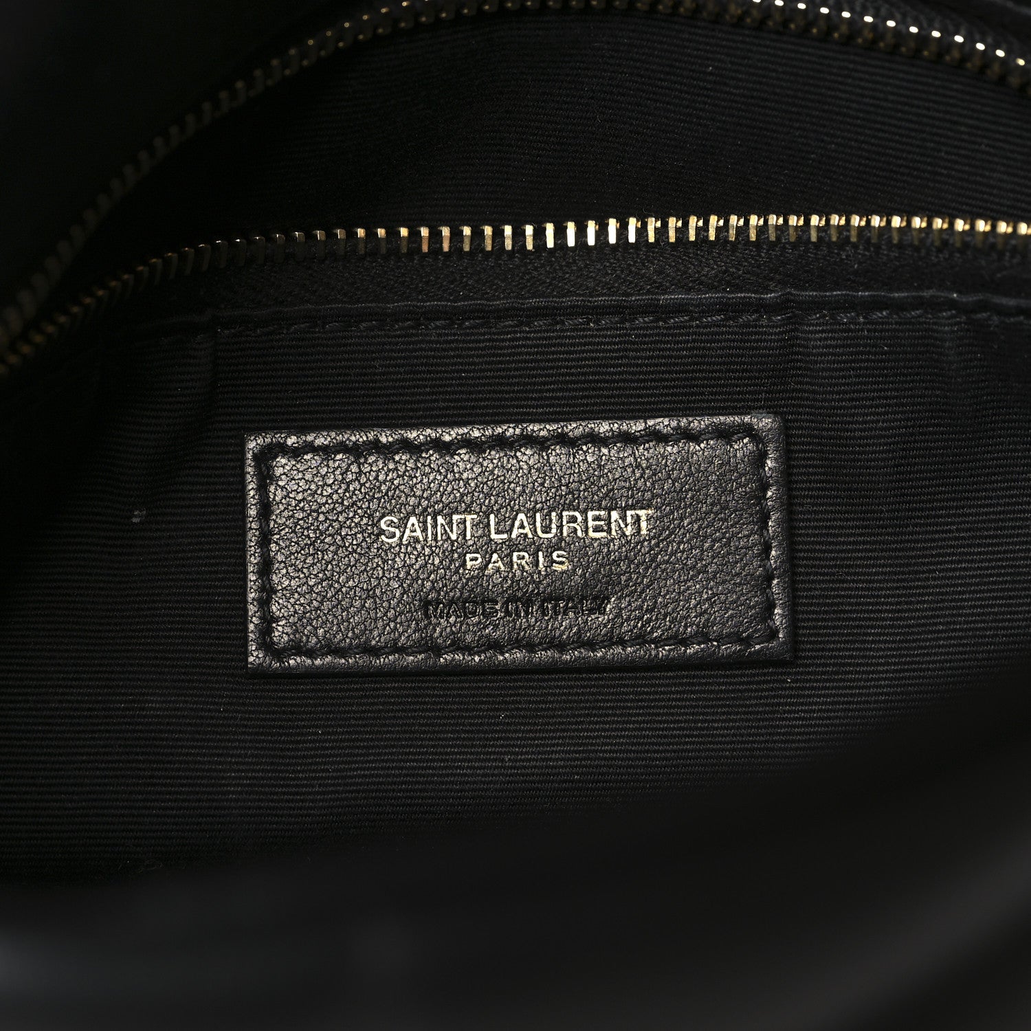 Lambskin Quilted Toy Loulou Puffer Monogram Chain Satchel Black
