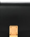 Box Calfskin Small Classic Box Flap Bag Black