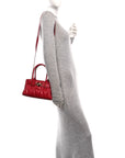 Nappa Trapuntata Small Medusa '95 Tote Bag Lipstick Red