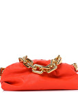 Calfskin The Pouch Chain Orange