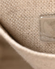 Mixed Fibers Medium Deauville Tote Beige