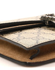 GG Supreme Monogram Super Mini Dionysus Shoulder Bag Taupe