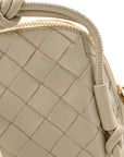 Nappa Intrecciato Concert Pouch Sea Salt