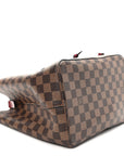 Damier Ebene Neonoe MM Cherry Berry