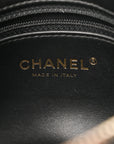 Caviar Quilted Filigree Waist Bag Black