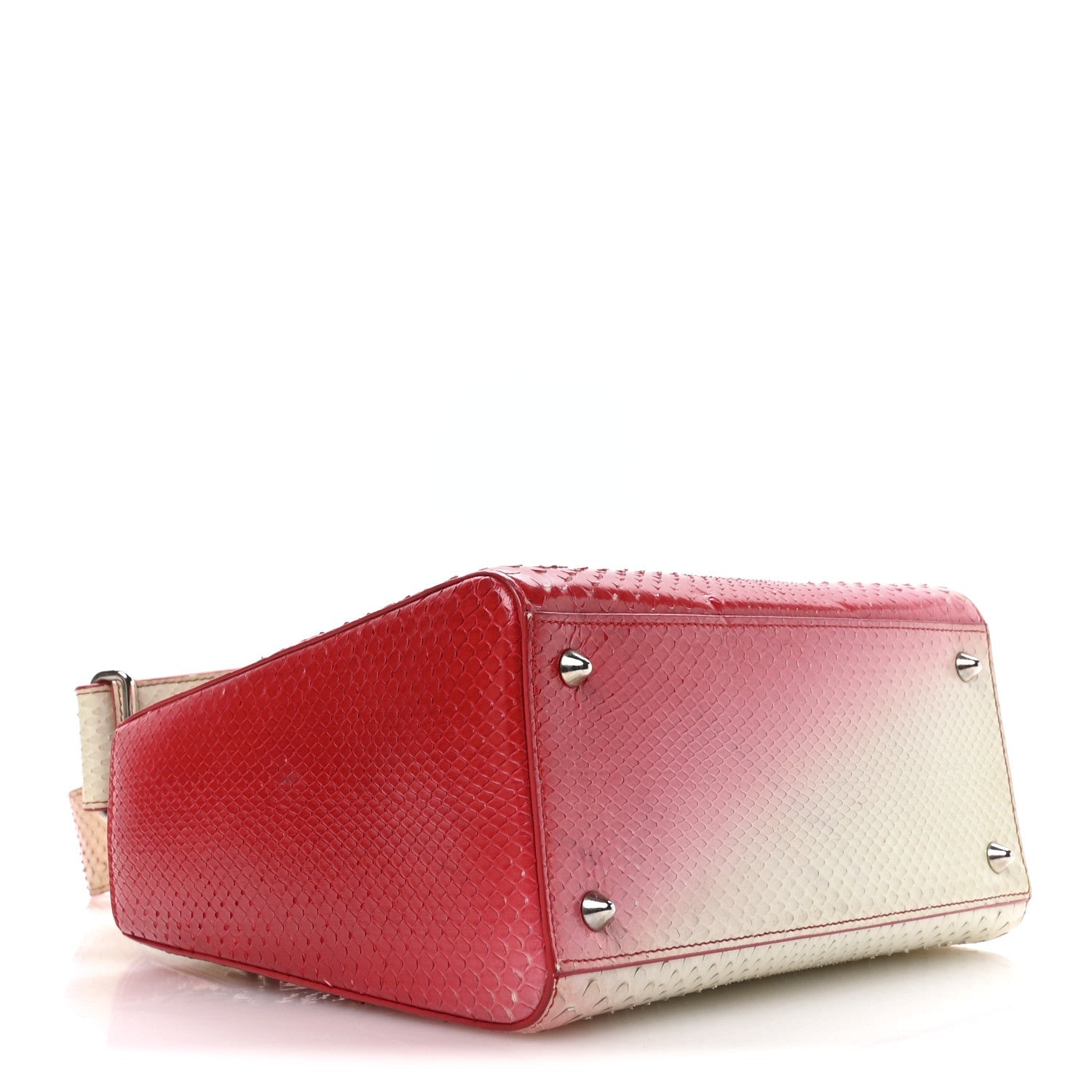 Snakeskin Ombre Medium Lady D1OR Red White
