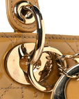 Patent Cannage Medium Lady D1OR Beige