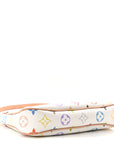 LV X TM Monogram Multicolor Pochette Accessories White