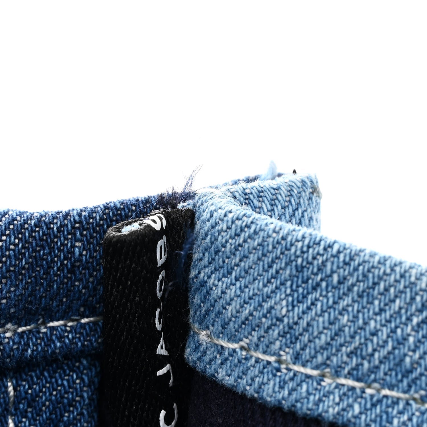 Denim Canvas Large The Tote Bag Blue
