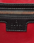 Ancora Calfskin Medium Jackie Shoulder Bag Black