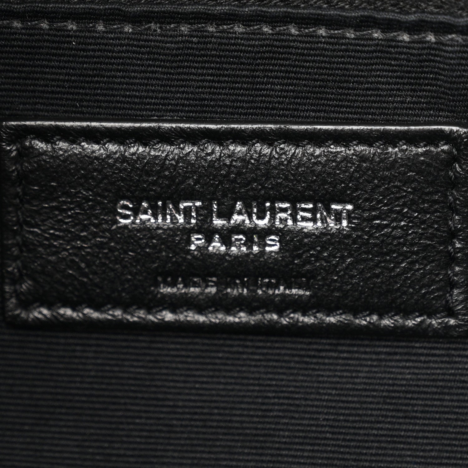 Lambskin Quilted Medium Loulou Puffer Monogram Chain Satchel Granite