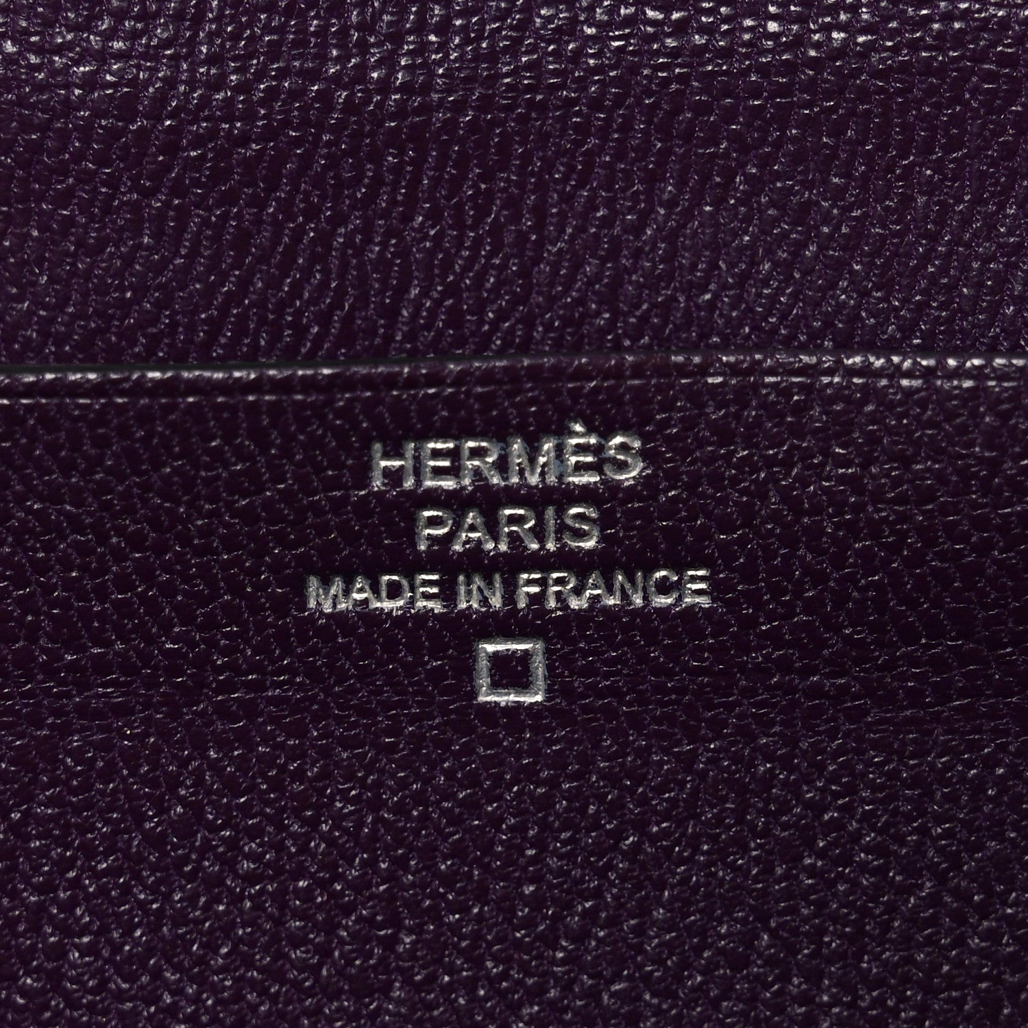 Shiny Alligator Bearn Wallet Amethyst