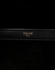 Smooth Calfskin Cuir Triomphe Cabas Drawstring Black