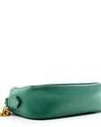 Calfskin Matelasse Small GG Marmont Chain Shoulder Bag Emerald Green