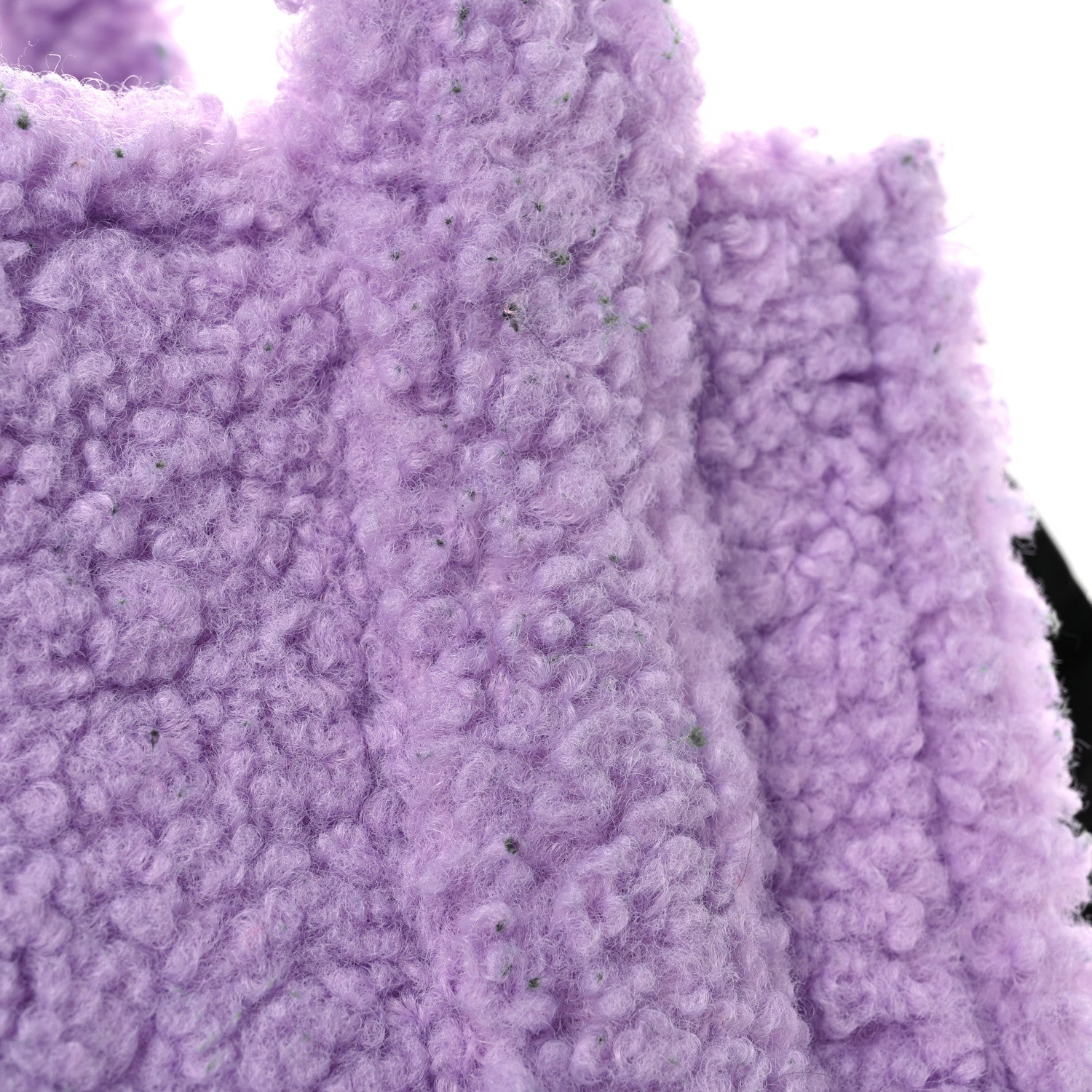 Polyester Cotton Small The Teddy Traveler Tote Bag Lilac