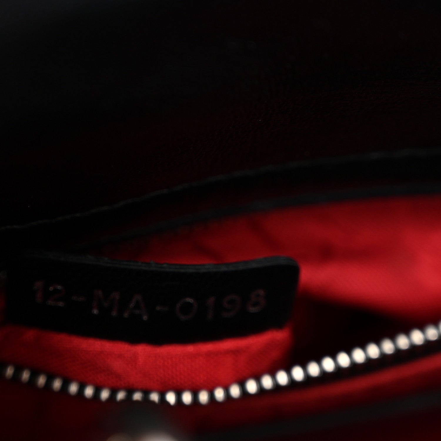 Lambskin Cannage Mini Lady D1OR Black