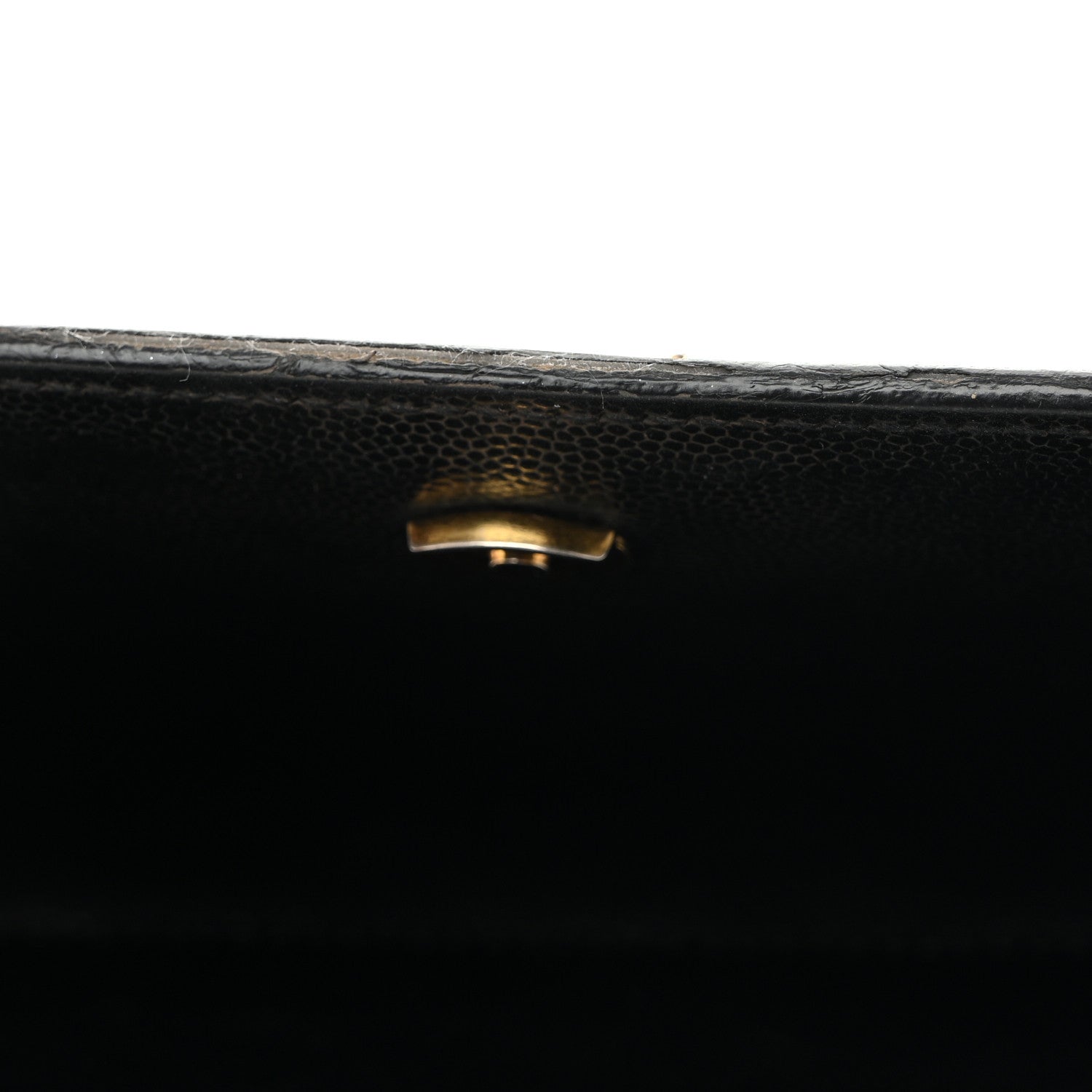 Grain De Poudre Medium Classic Monogram Kate Satchel Black
