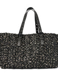 Nappa Nastri Medium Lido Tote Bag Tourmaline