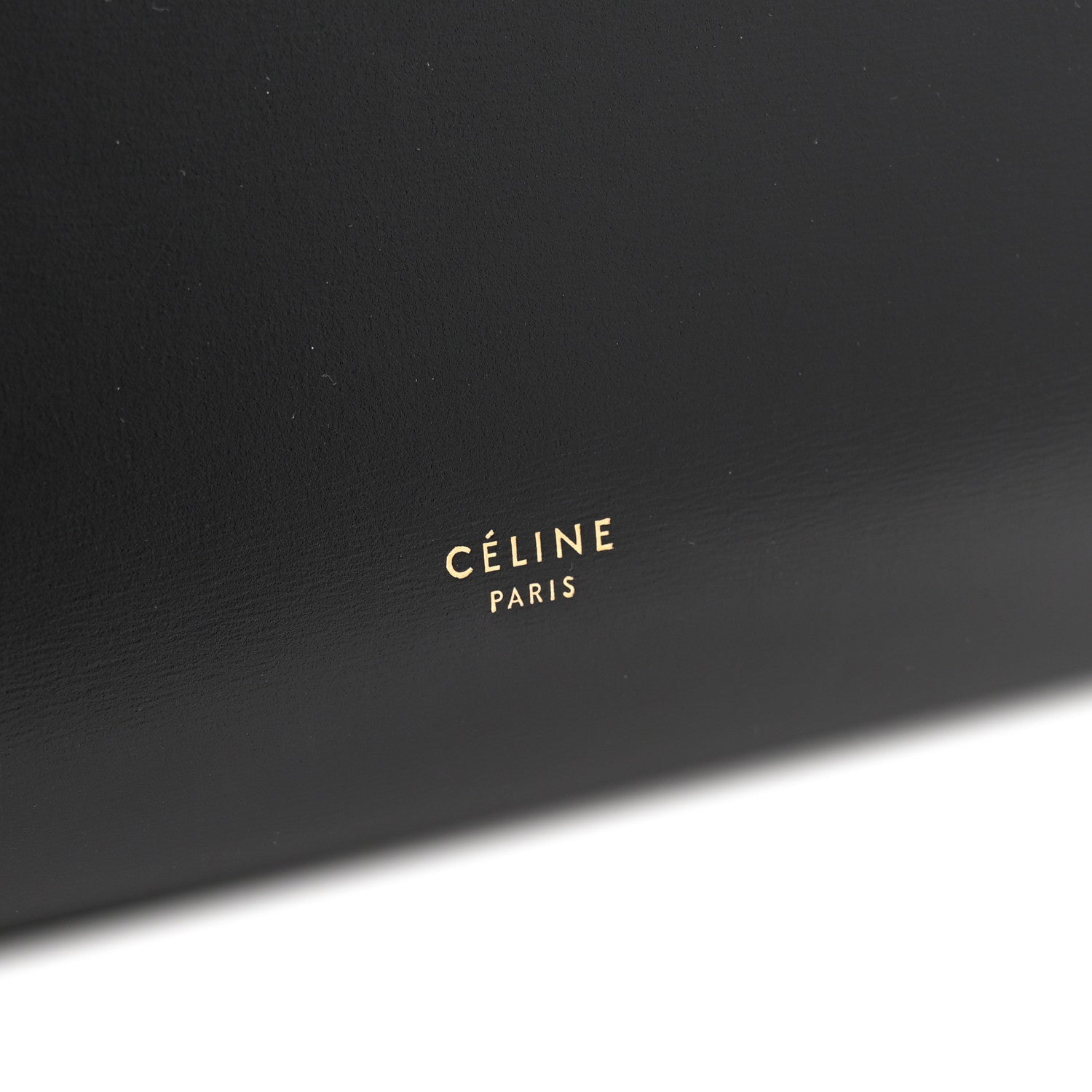 Smooth Calfskin Double Stitching Mini Belt Bag Black