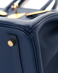 Epsom Birkin 30 Bleu Saphir