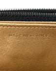 Lambskin Quilted CC Pearl Crush Wallet on Chain WOC Black