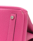 Togo Birkin 30 Rose Pourpre