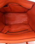 Smooth Calfskin Mini Luggage Orange
