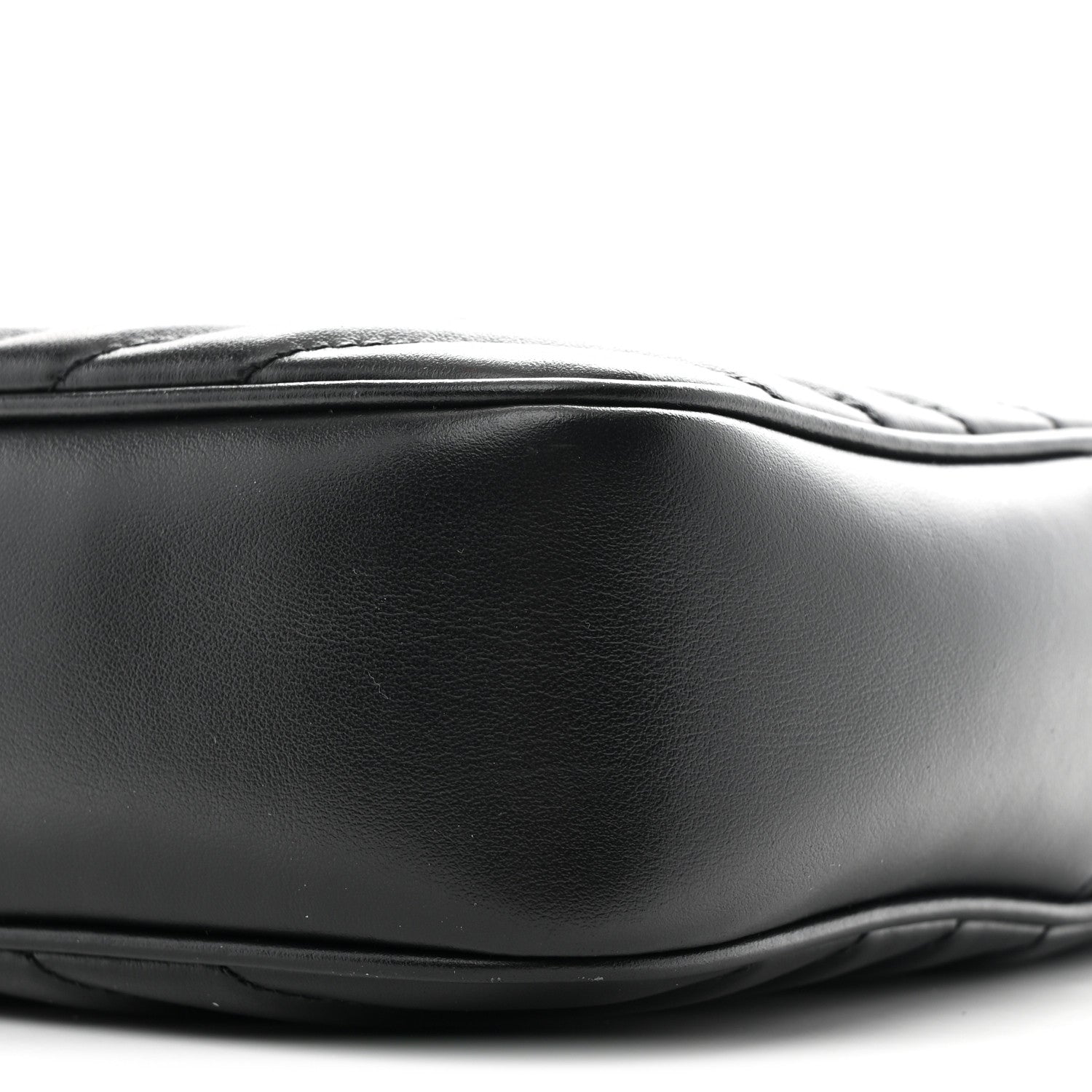 Calfskin Matelasse Monogram Lou Camera Bag Black