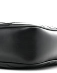 Calfskin Matelasse Monogram Lou Camera Bag Black
