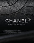 Sheepskin Chevron Quilted 2.55 Reissue 225 Double Flap So Black