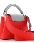 Taurillon Capucines Mini Coral Olympe Blue